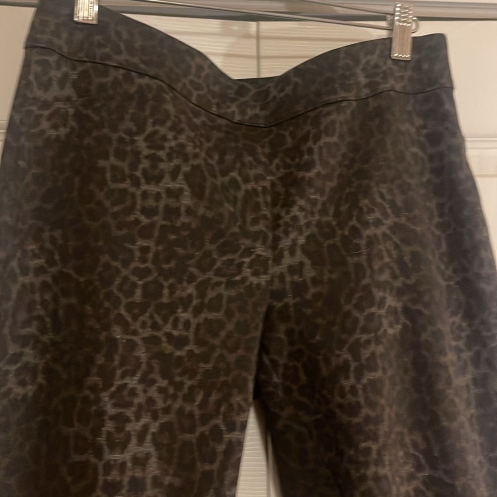 Chico’s Leopard Ponte Leggings Size Small/Chico’s 0